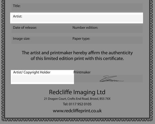 Customise Your Certificate
