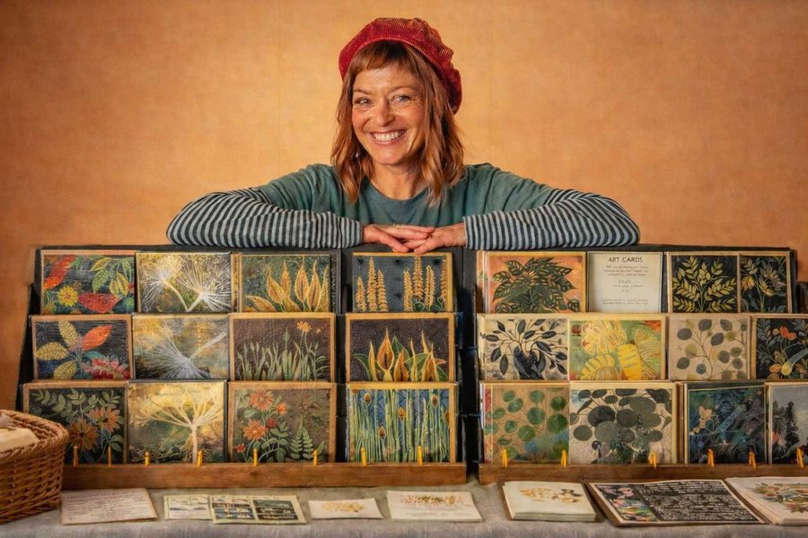 Artist greeting card printing