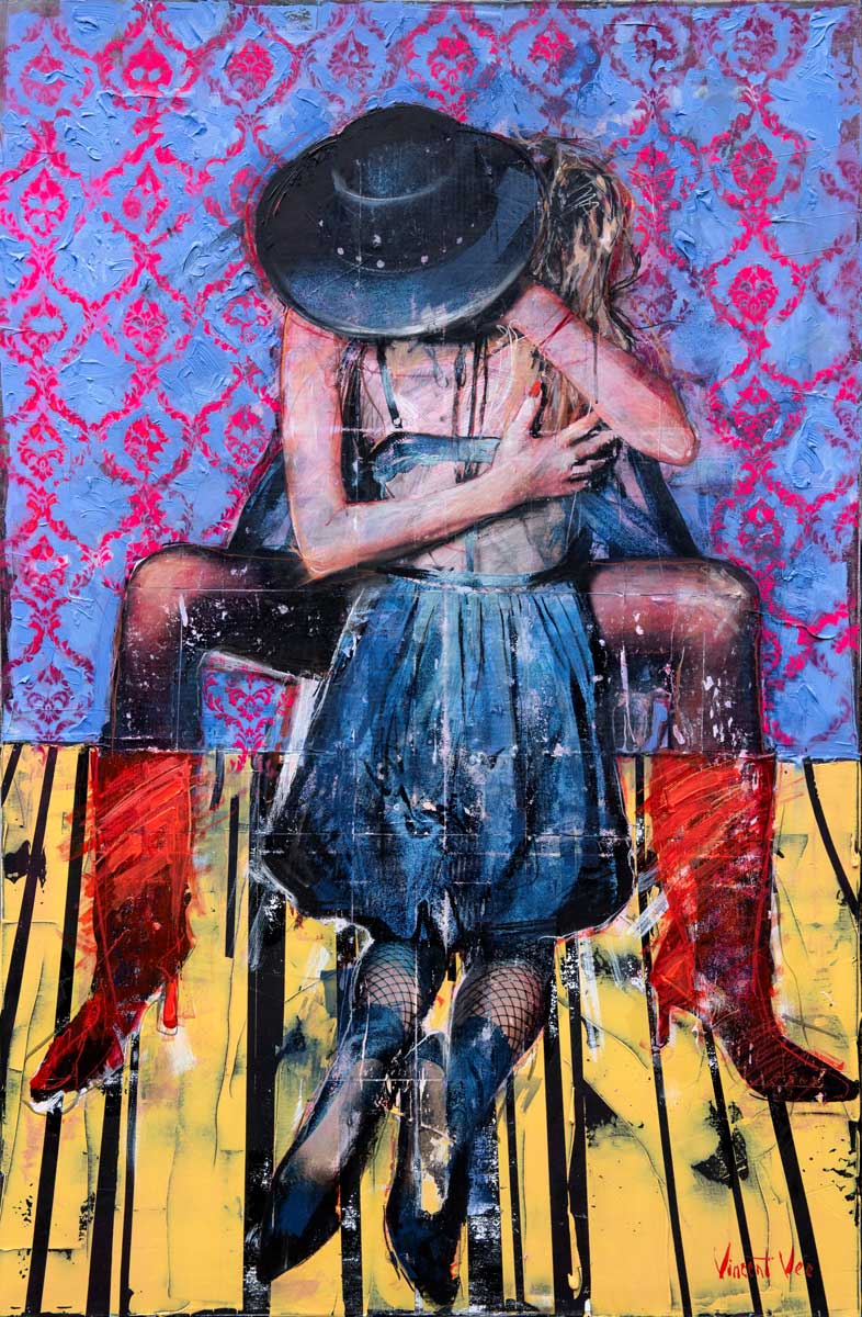 Mother, contemporary painting by Vincent Vee