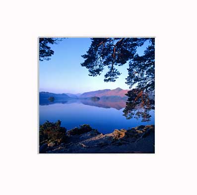 Window mounted fine art print — square size